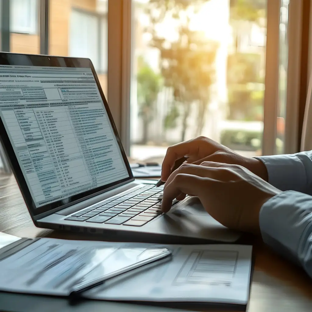 حساب فواتير المبيعات والمشتريات - قادر